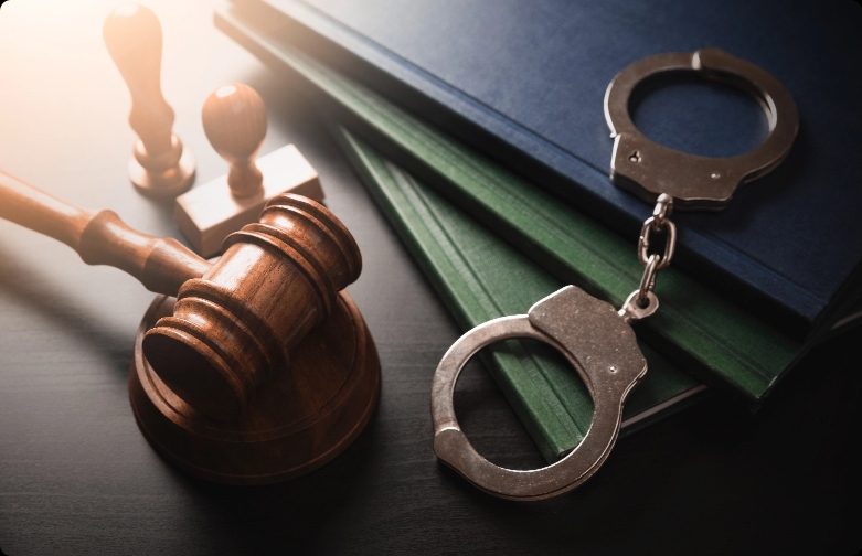 Handcuffs table