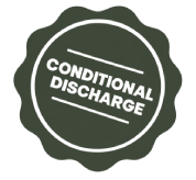 Conditional discharge