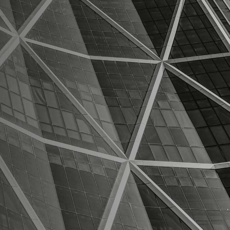 Glass building