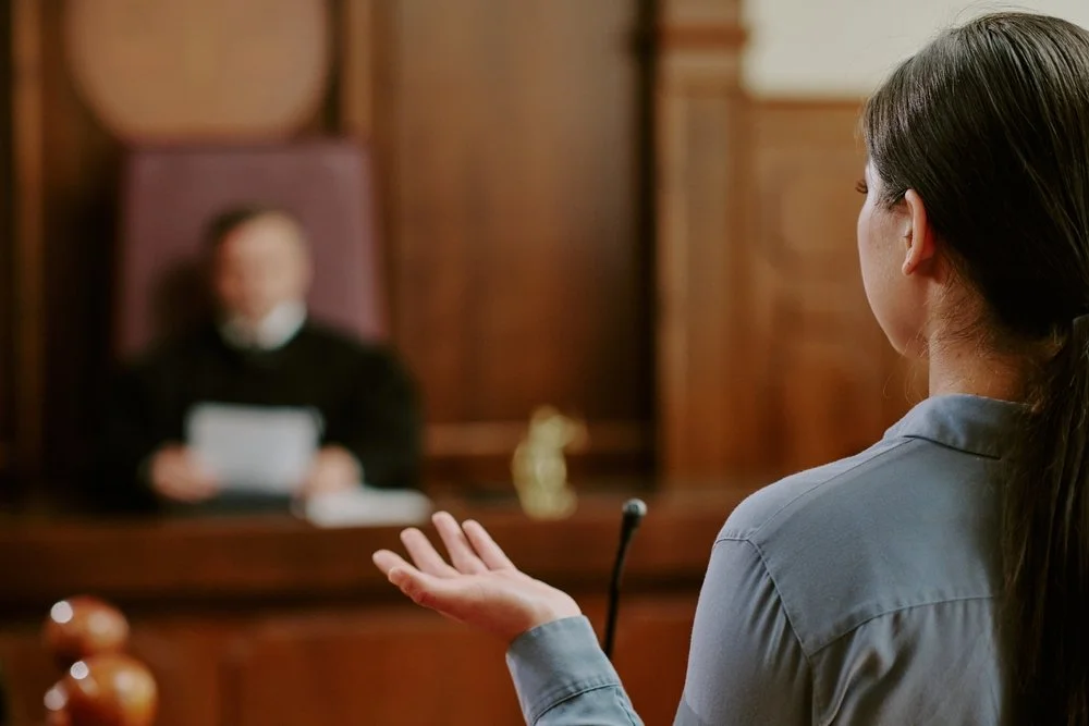 Woman court